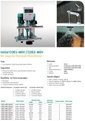 Wilo Coe2- MSV 408 M Hidrofor / 9 Kat - 60 Daire-220 Volt