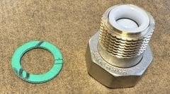 Case Karışım Vanası Bağlantı Rekoru - Çekvalfli  1/2''