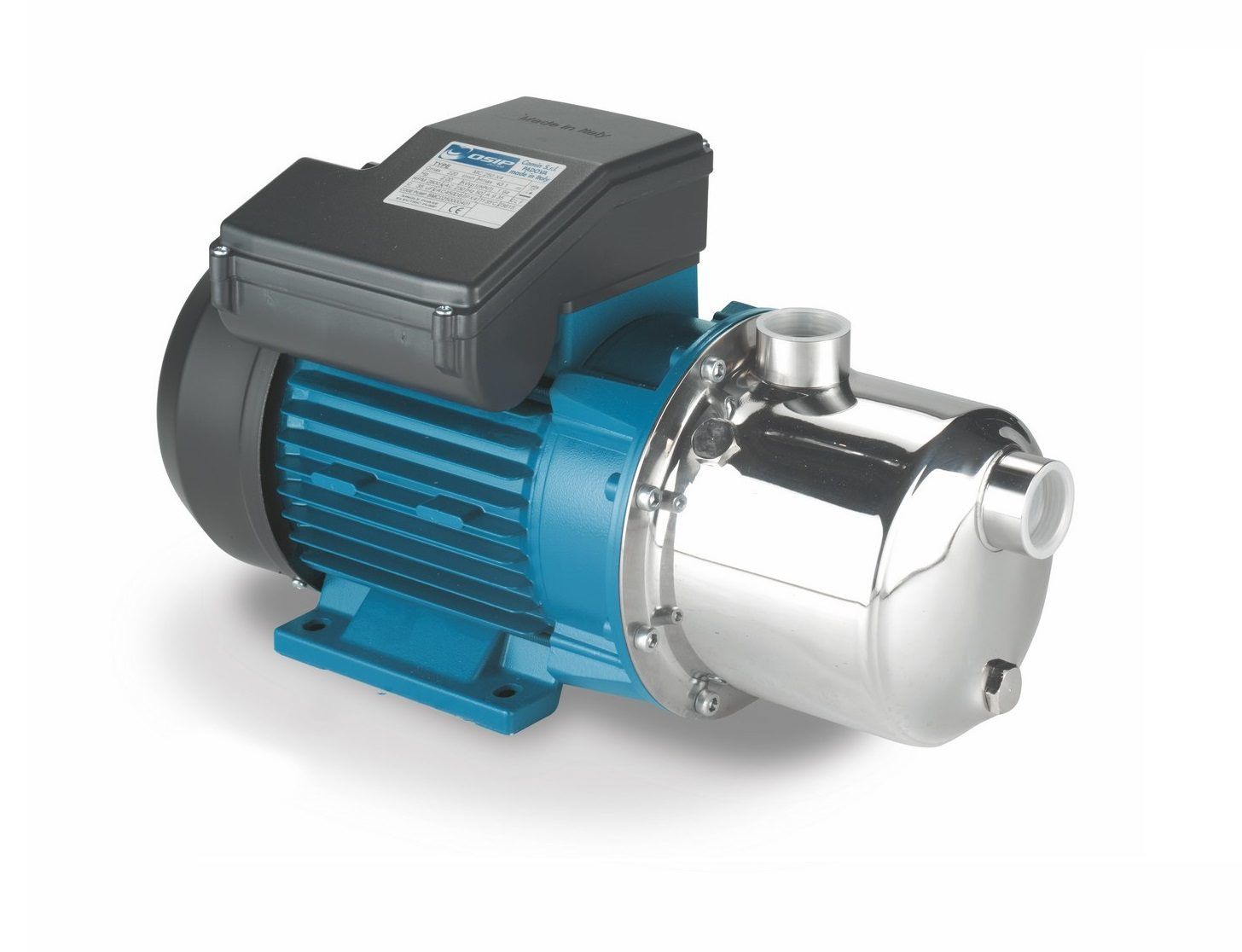 Osip MC 250 X6 - 3 HP - 380V -Yatay Çok Kad. Pompa - Pasl. Çarklı