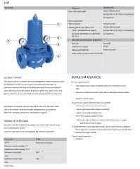 Honeywell D15S-50A Flanşlı Döküm Basınç Düşürücü - 1,5-7,5 Bar - DN50
