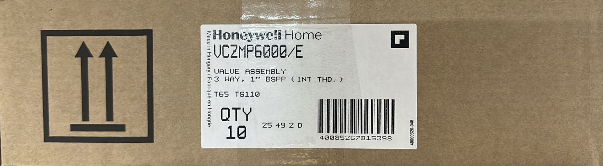 Honeywell VCZMP6000/E   3 Yollu Gövde 1'' - 1 Kutu (10 Adet)