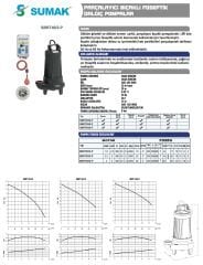 Sumak SBRT 40/2-P Özel Parçalayıcılı Dalgıç 4 HP