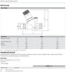 Honeywell D04FM-1/2A Su Basınç Düşürücü (Maks. 16 Bar)