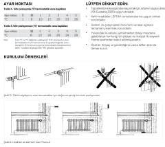 Honeywell T9001W0 Termostatik Kafa - (Beyaz Izgaralı)