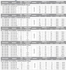 Etna 1KO  4/7-11  Hidrofor 1,5HP - 10Kat/15 Daire