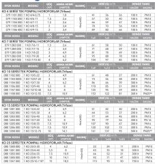 Etna 1KO  7/10-30  Hidrofor 4HP - 18Kat/25 Daire