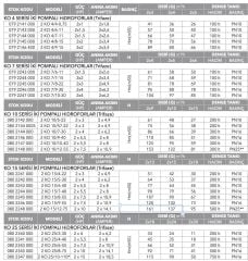 Etna 2KO  15/7-40  İki Pompalı Hidrofor 2x5,5HP - 15Kat/100 Daire