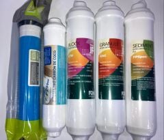 Esli Su Arıtma Filtre Seti Beşli  - İnline Modeller için