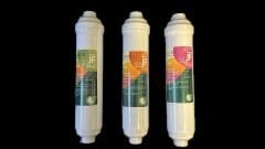 Esli Su Arıtma Filtre Seti Üçlü - İnline Modeller için