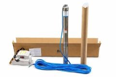 Viler 3SRm215-0,55 3'' Dalgıç Pompa 0,75 HP Motorlu 62 mt - Paslanmaz Kafa