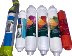 Esli Su Arıtma Filtre  Seti Altılı - İnline Modeller için