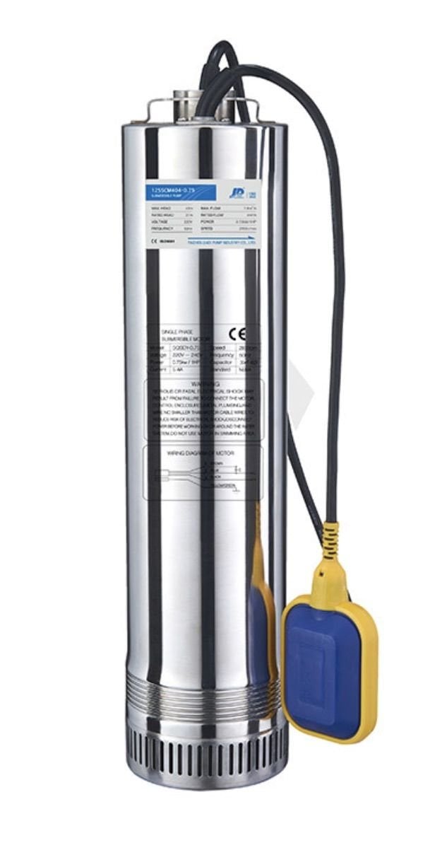 Viler 125SCM404A-0,75 Keson Kuyu Pompası - 1 Hp - 43 metre