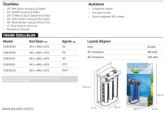 Aquabir Strong Direkt Akışlı Pompalı Su Arıtma Cihazı 300 GPD - 70301005