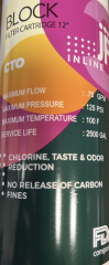 Blok Karbon Filtre İnline Coconut Bazlı HND 12'' - 82100005