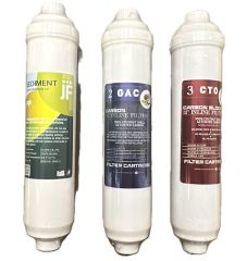 Filtre Seti ÜÇLÜ  - İnline Modeller için - NSF ONAYLI