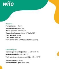 Wilo Aqua Comfort 5-58 Sessiz Hidrofor 50 Litre - 5 Kat - 10 Daire