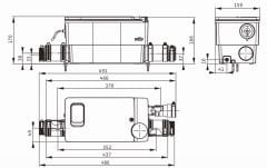 Wilo DrainLift MINI3-XXS-EF  Atık Su Tahliye Cihazı