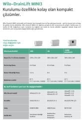 Wilo DrainLift MINI3-XXS-EF  Atık Su Tahliye Cihazı