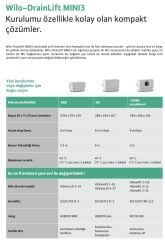 Wilo DrainLift MINI3-XS-EF  Atık Su Tahliye Cihazı