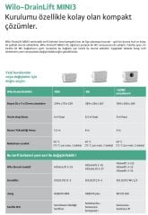 Wilo DrainLift MINI3-XS/WC-EF  Foseptik Su Tahliye Cihazı