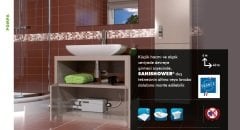 SFA Sanishower - 3 Ünite Atık Su Tahliye Cihazı - 4 Lt