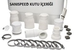 SFA Sanispeed - 4 Ünite Atık Su Tahliye Cihazı - 12 Lt