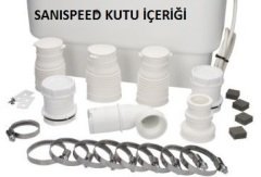 SFA Sanispeed - 4 Ünite Atık Su Tahliye Cihazı - 12 Lt