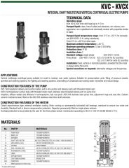 Dab KVC 60/120 T Dikey Pompa 3Hp - 78mss