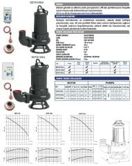 Sumak SDTK75/4 Döküm Fos. Pompa - 7,5 HP - 4'' Çıkışlı