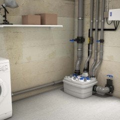 SFA Sanicubic 2 Classic (Çift Motor) - Atık Su İstasyonu 45 Lt