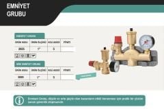 Case Kazan Emniyet Grubu 3925 -  1''  Yalıtım Ceketli