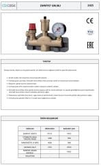 Case Kazan Emniyet Grubu 3925 -  1''  Yalıtım Ceketli