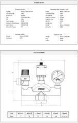 Case Kazan Emniyet Grubu 3925 -  1''  Yalıtım Ceketli