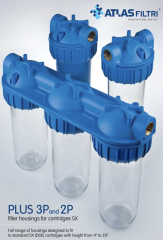 Atlas Filtre Kabı 20'' Housing 1 1/2''  Bağlantılı - ZA1381901