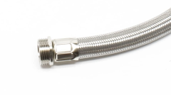 İrka Dirsekli Fleks Hortum Pas. Çelik 1½''  - 100 cm