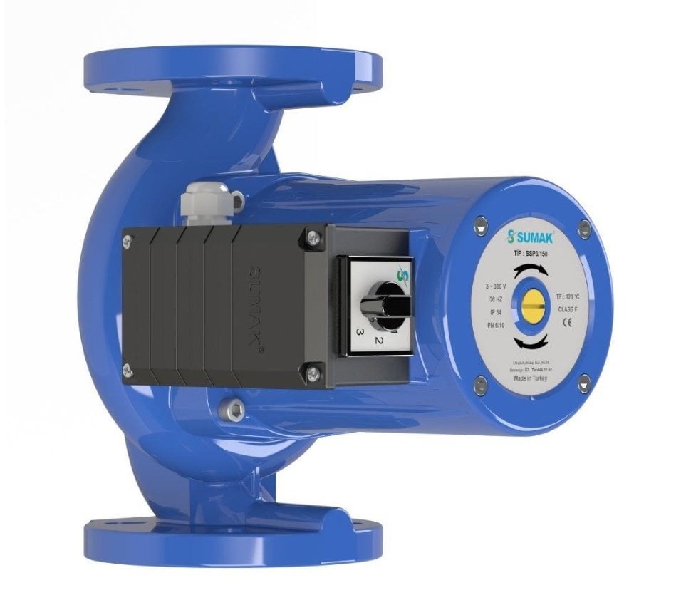 Sumak SSP3-50/10 Flanşlı Sirkülasyon DN50-380V