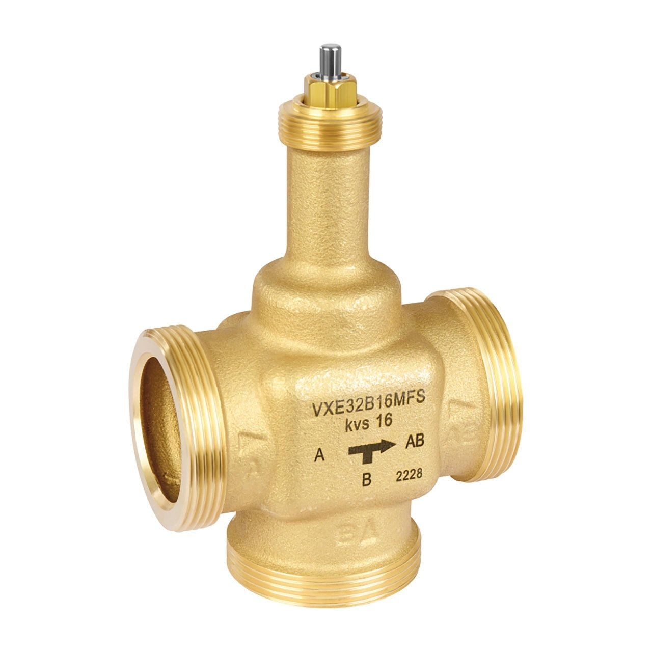 Honeywell  VXE32B16MFS  (V5833A2100) 3Yollu Kontrol Vanası 1 1/4'' - PN16