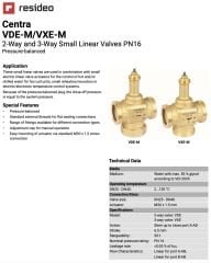 Honeywell  VXE32B16MFS  (V5833A2100) 3Yollu Kontrol Vanası 1 1/4'' - PN16