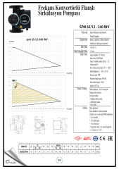 Smart Spm 65/12-340 Sir. Pompası 780 Watt - DN65