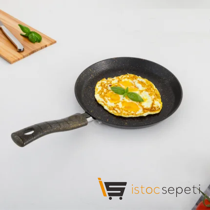 22 Cm Gold Stone Pırlanta Krep Tava