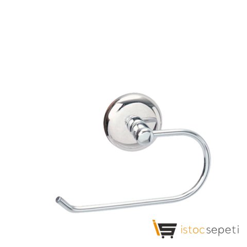 Krom Ev Tipi WC Kağıt Asacağı 3802-4