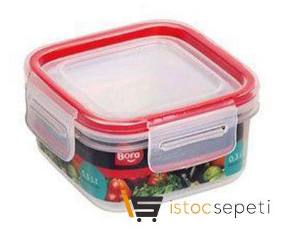 Click Kare Saklama Kabı 300 ml
