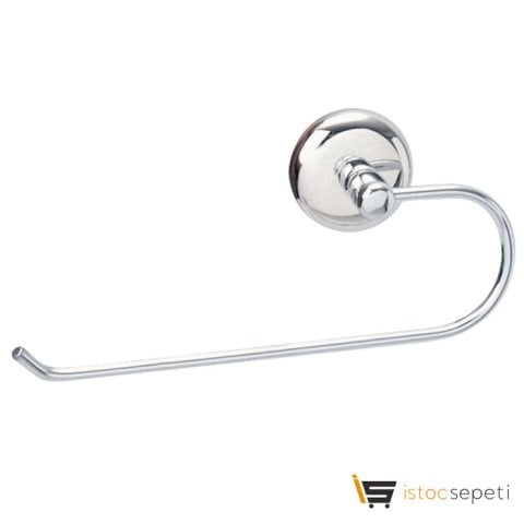 Krom Ev Tipi WC Havlu Asacağı 3802-5