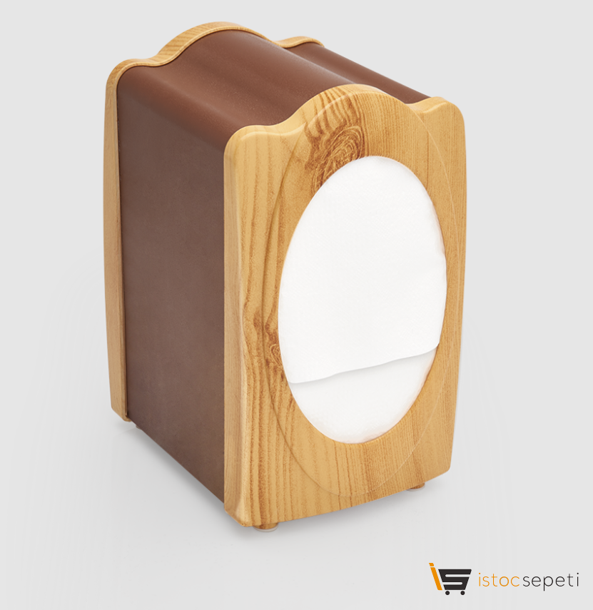 Flosoft Dikey Meşe Kaplama Fantastik Peçetelik F258