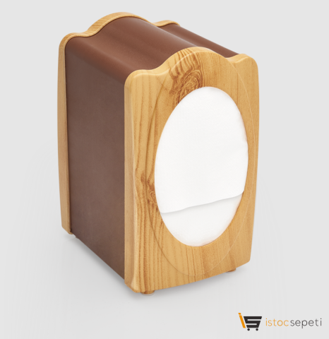 Flosoft Dikey Meşe Kaplama Fantastik Peçetelik F258