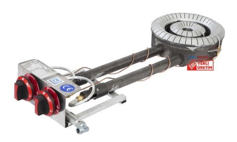 Gazlı Yer Tipi Ocaklara Uygun Çift Yanışlı Tandır Ocağı