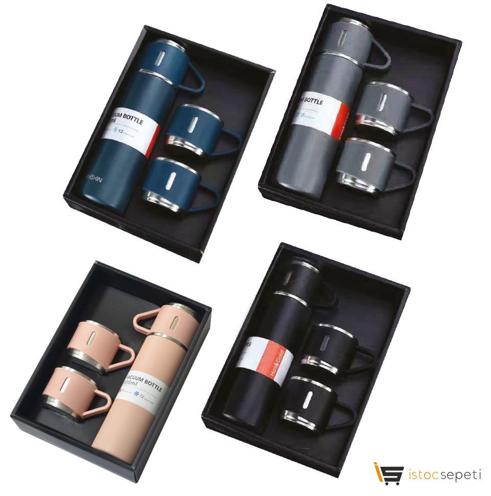 500 ml Termos 3'lü Set Promosyon