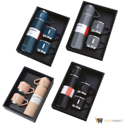 500 ml Termos 3'lü Set Promosyon