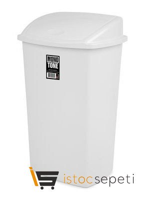 Click Çöp Kovası No: 7 73L Beyaz