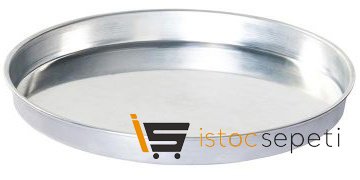 Baklava Tepsisi Yuvarlak Alüminyum 46 cm
